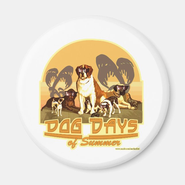 Sommarens Hund Magnet (Framsidan)
