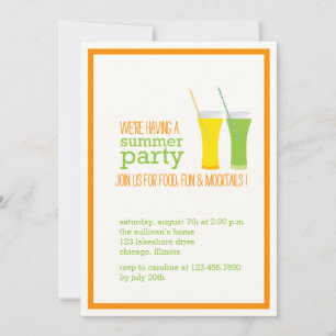 Sommarens inbjudan till Mocktails och Juces Party