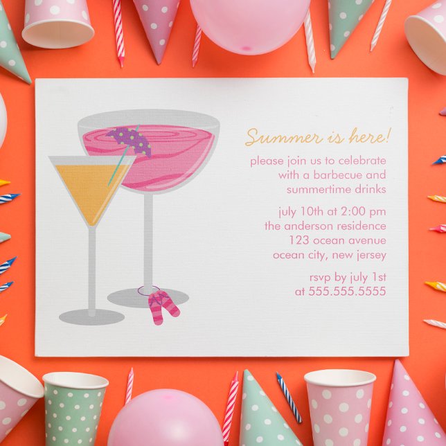 Sommarens inbjudningar till CocktailParty (Skapare uppladdad)