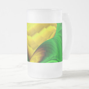 Sommarens magi, Abstrakt 3D Art Frostat Ölglas