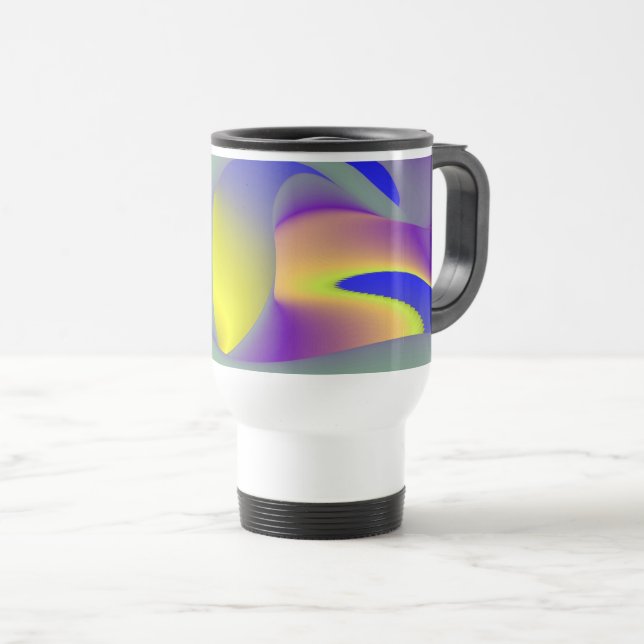 Sommarens magi, Abstrakt 3D Art Resemugg (Framsida höger)