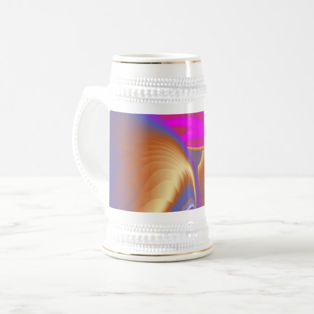 Sommarens magi, Abstrakt 3D Art Sejdel (Framsida vänster)