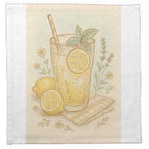 Sommarens sötaste pastel Lemonade Illustration