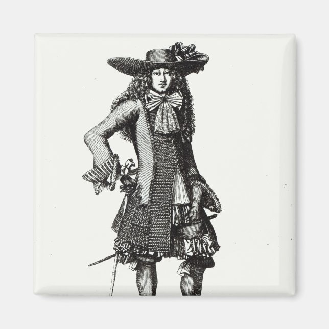 Sommarens Sword Dress, 1675 Magnet (Framsidan)