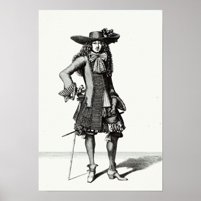 Sommarens Sword Dress, 1675 Poster (Framsidan)