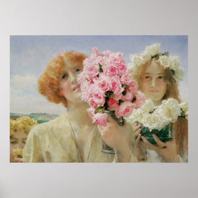 Sommarerbjudande från Herr Lawrence Alma-Tadema Poster (Framsidan)