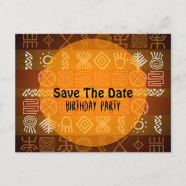 Sommaretnisk 17:e födelsedag Spara datumet Meddelande Vykort