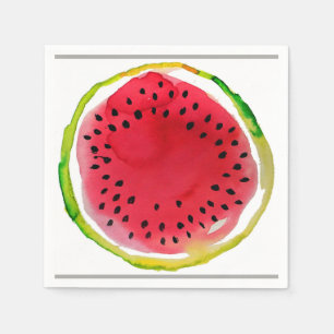 Sommarfärg Watermelon Pappersservett