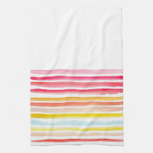 Sommarfärgad, strimlad vattenfärg