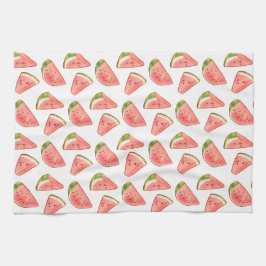 Sommarfärgen Watermelon Slices Kökshandduk