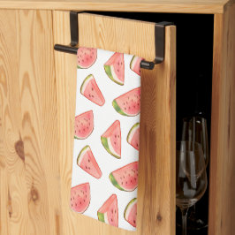 Sommarfärgen Watermelon Slices Kökshandduk