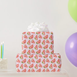 Sommarfärgen Watermelon Slices Presentpapper