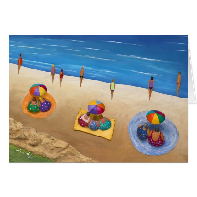 Sommarfärger Hälsningskort (Framsidan Horizontal)