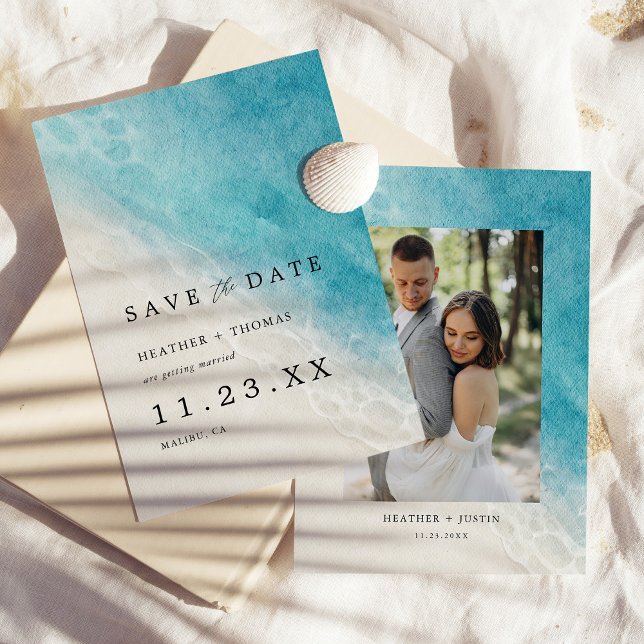 Sommarfärgsblad, havsbottenfoto spara datumet (Skapare uppladdad)