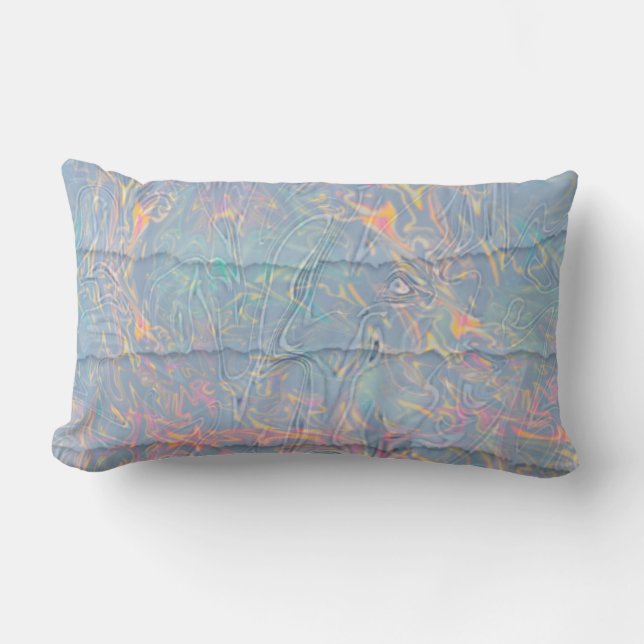 Sommarfart med Mönster Lumbar Pillow Lumbarkudde (Framsida)