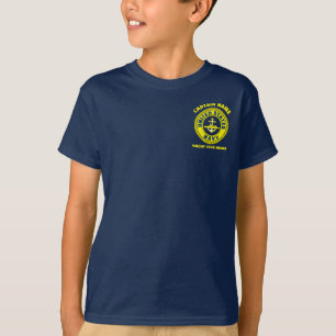 Sommarfartyg för blå marinens anchor t shirt