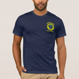 Sommarfartyg för blå marinens anchor t shirt