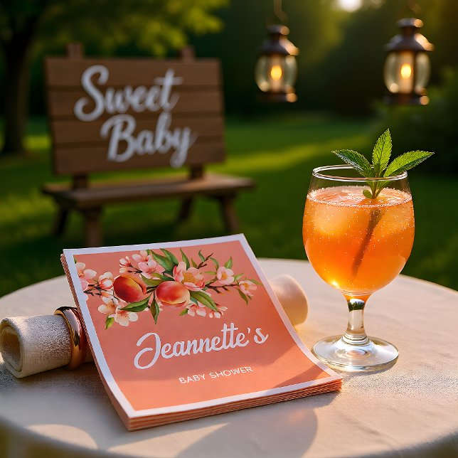 Sommarfest Baby Shower Pappersservett (Skapare uppladdad)