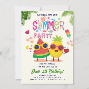 Sommarfest Inbjudningar