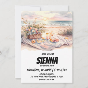 Sommarfest på stranden inbjudan