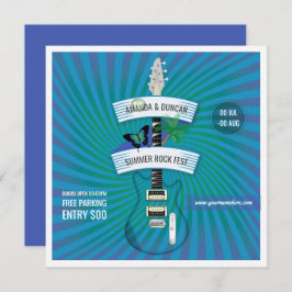 Sommarfestivalen Sten lägger till logotyp inbjudan