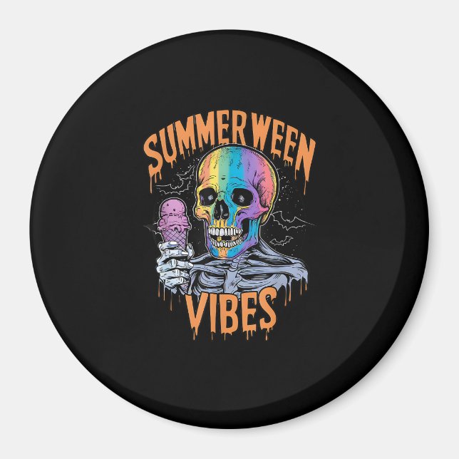 Sommarfestkostym Rollig Summerween Magnet (Framsidan)
