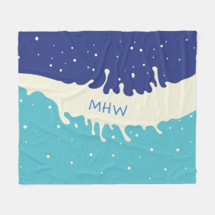 Sommarfilt i anpassningsbarna Stänk Fleecefilt