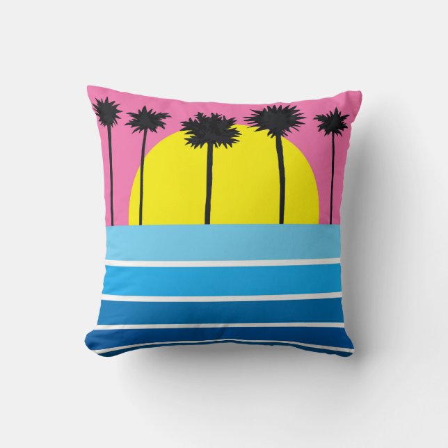 sommarfilt, retro stil kudde (Framsida)
