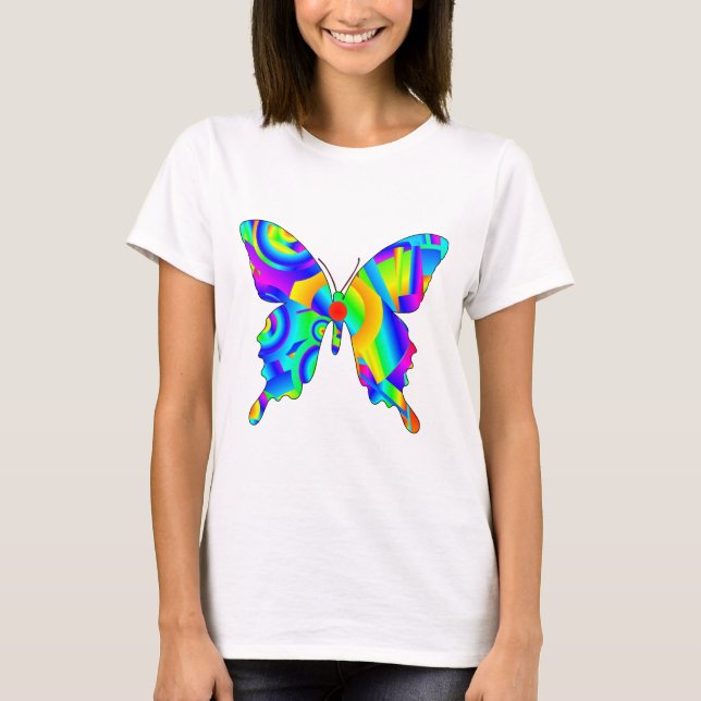 Sommarfjäril T Shirt (Framsida)