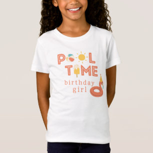 sommarflamingo-pinnebergis barnkalas poolparty t shirt