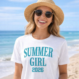 Sommarflicka 2026 Trendig Mode T Shirt