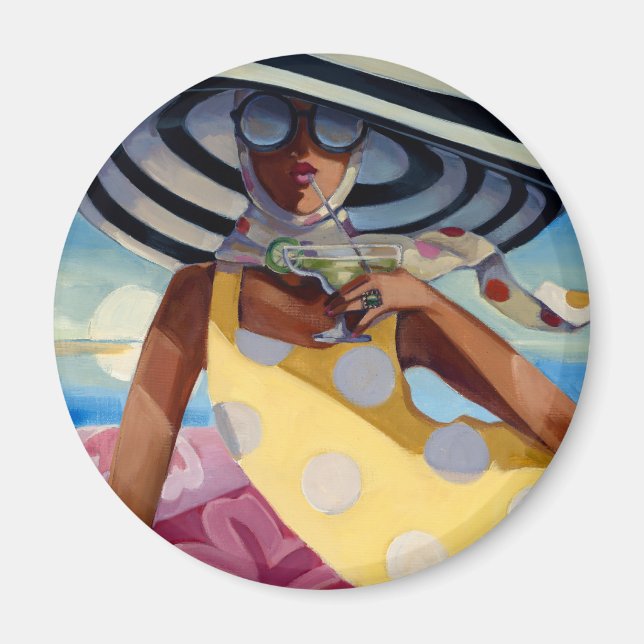 Sommarflicka III Magnet (Framsidan)