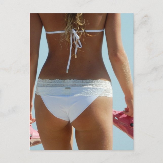 Sommarflickor Pin Up Flicka Postkort Vykort (Framsida)