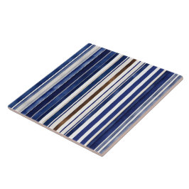Sommarflottan Blue Trendig Boat Rand Collection Kakelplatta