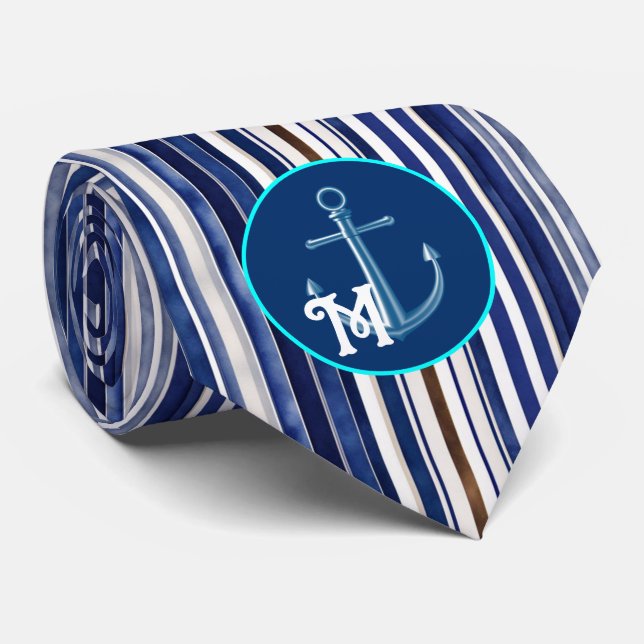 Sommarflottan Blue Trendig Boat Rand Collection Slips (Rullad)