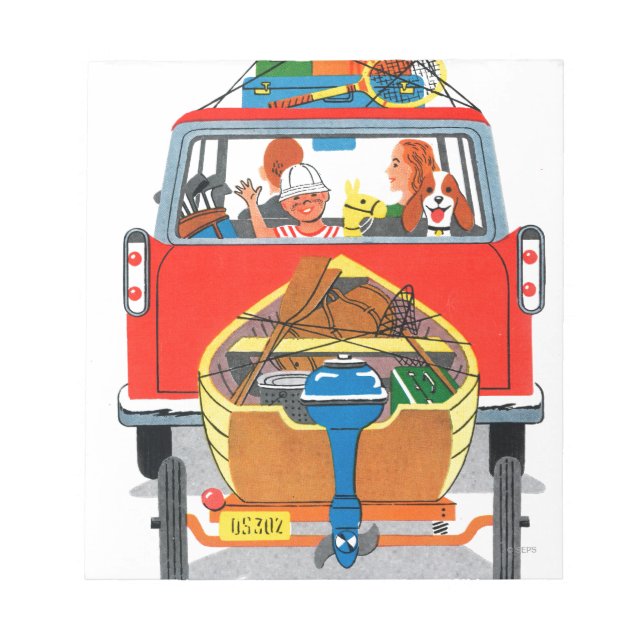 Sommarflykt Anteckningsblock (Framsida)