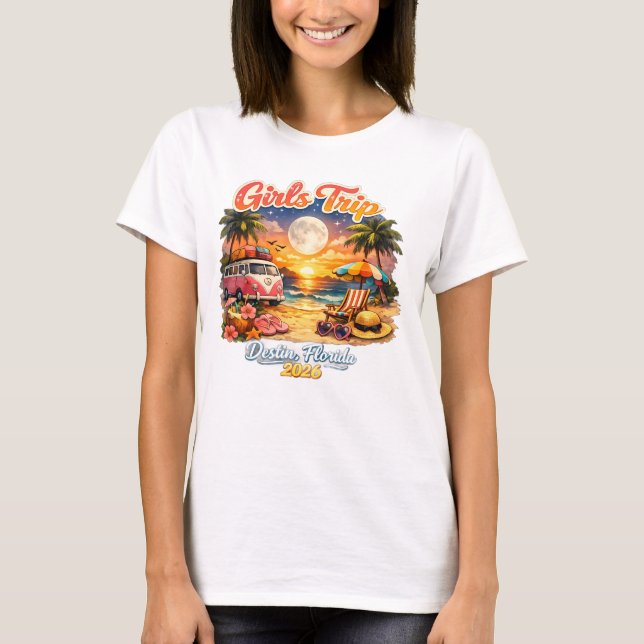 Sommarflykt & Avkoppling Basic Herr T-Shirt (Framsida)
