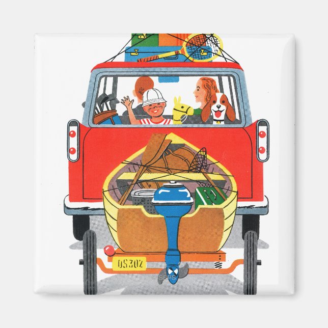 Sommarflykt Magnet (Framsidan)