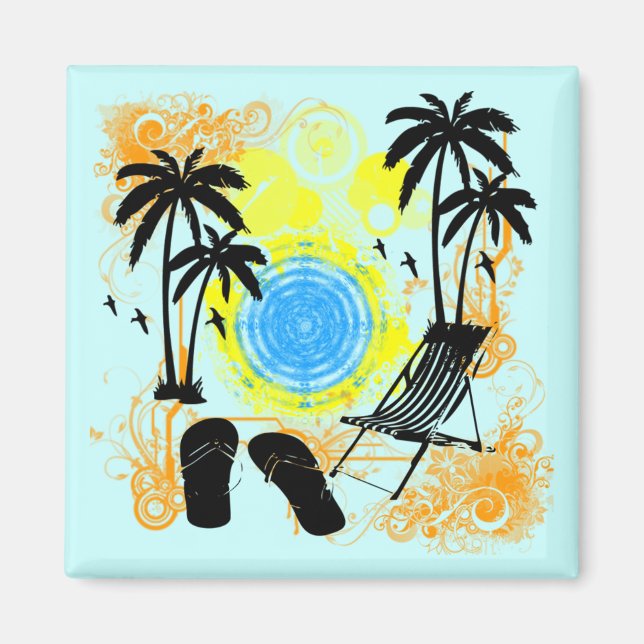 Sommarflykt Magnet (Framsidan)