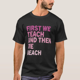Sommarflykt Ocean Beach Coola Humor Sommaren 40 T Shirt