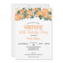 SommarFödelsedagsfest, Orange Citrus 60:e födelsed