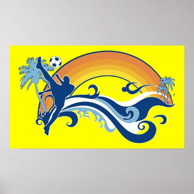 Sommarfotboll Poster (Framsidan)