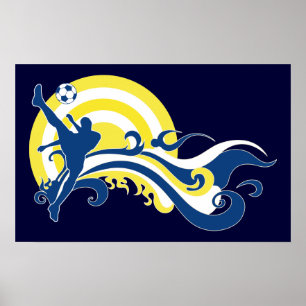 Sommarfotboll Poster