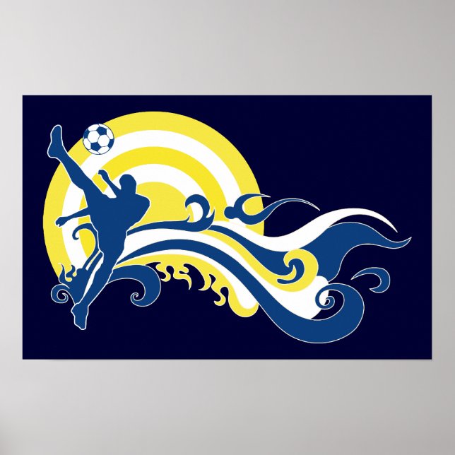 Sommarfotboll Poster (Framsidan)