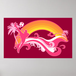 Sommarfotboll Poster