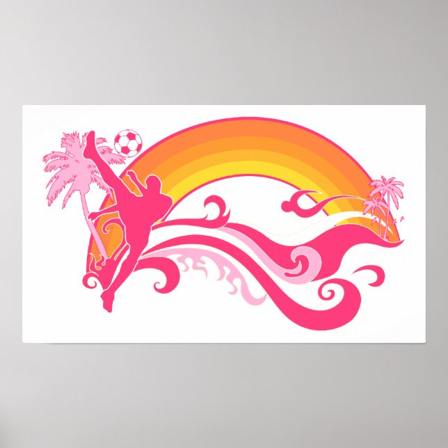 Sommarfotboll Poster (Framsidan)