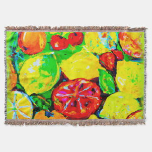 "Sommarfrukt" Cute Art Buy Now Filt