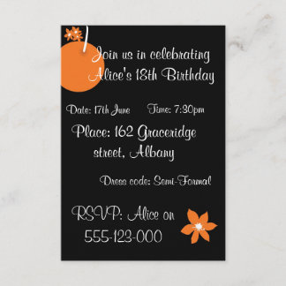 Sommarfrukt, Inbjudan