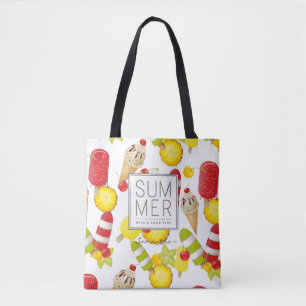 Sommarfrukt och isflammor, Roligt Tygkasse