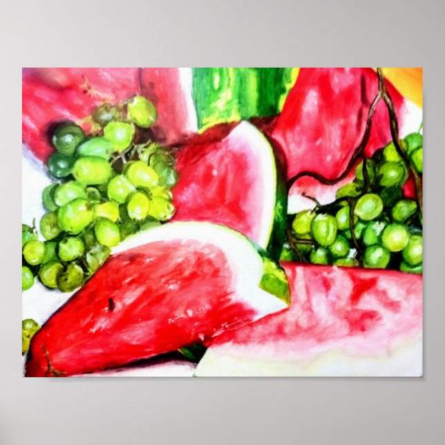 Sommarfrukt Poster (Framsidan)